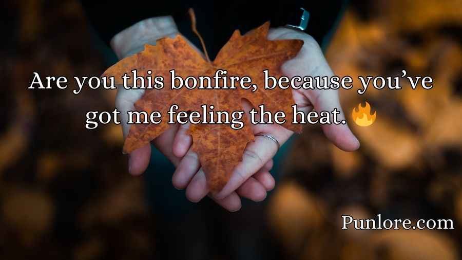 Autumn Pick Up Lines