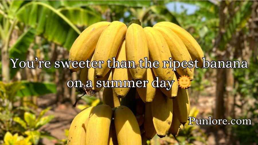 Banana Pick Up Lines