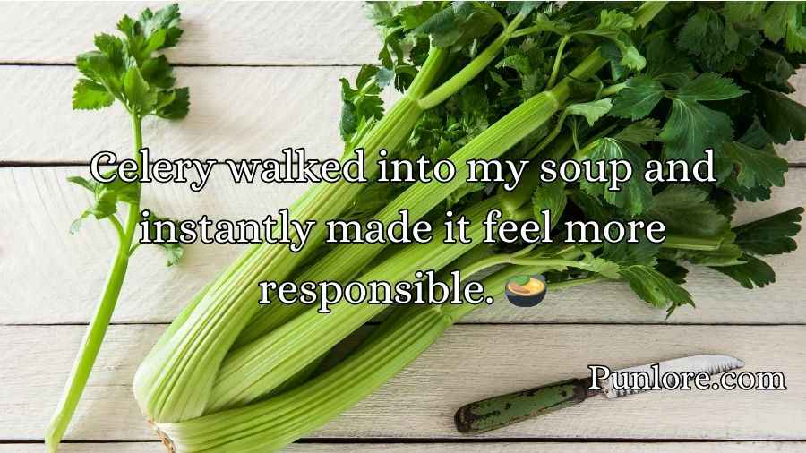 Celery Puns and Jokes