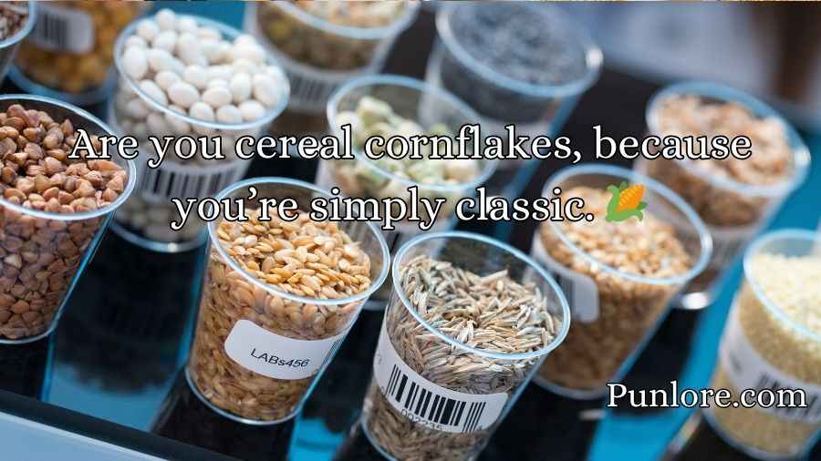 Cereal Pick Up Lines