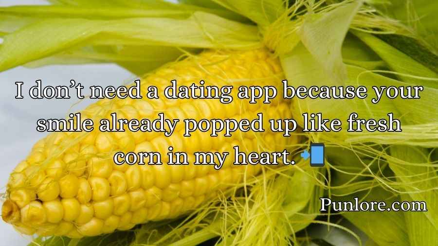 Corn Pick Up Lines
