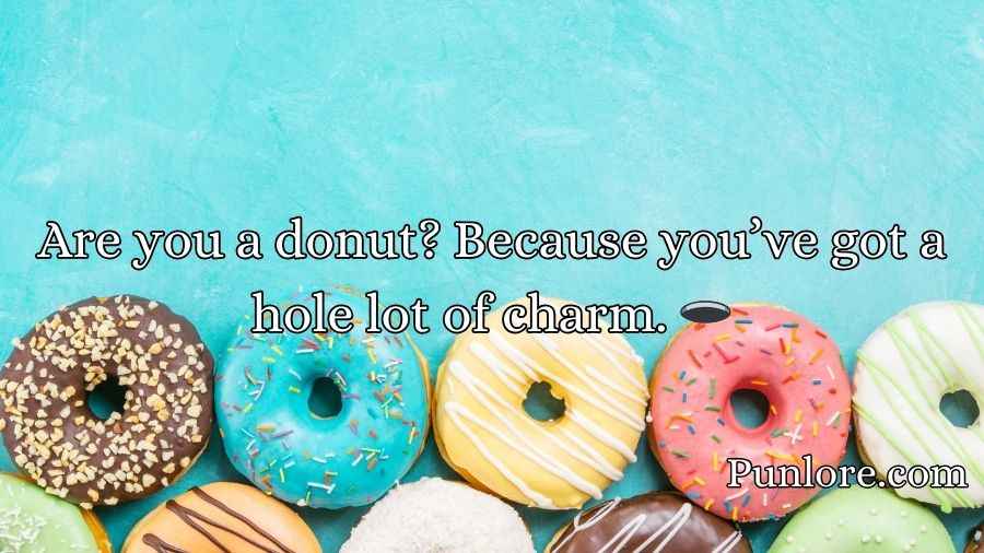 Donut Pick Up Lines