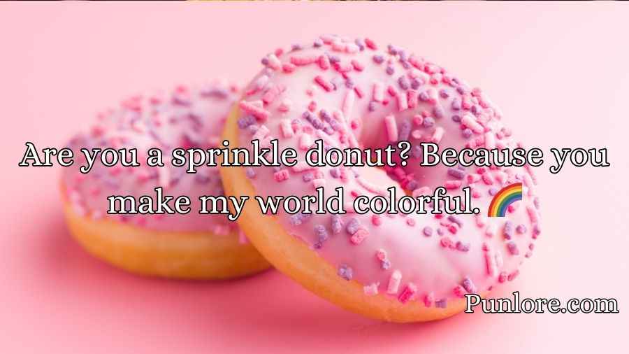 Donut Pick Up Lines