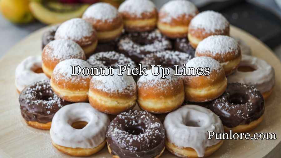 Donut Pick Up Lines