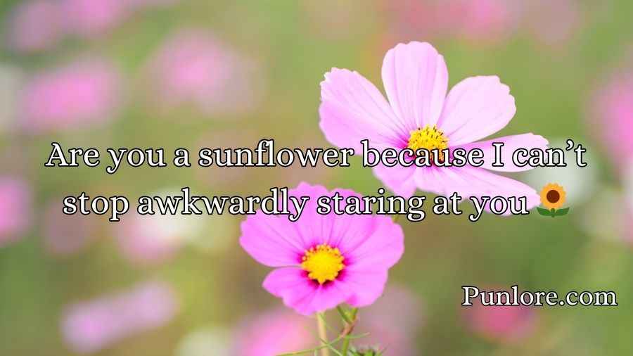 Flower Pick Up Lines