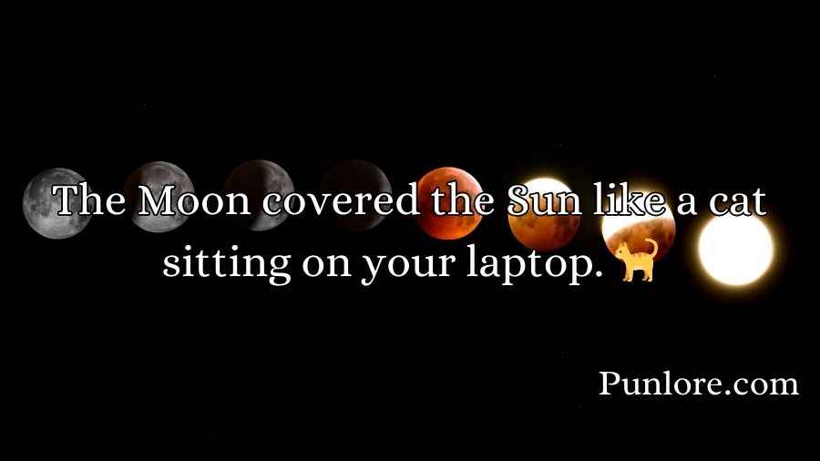 Funny Solar Eclipse Puns