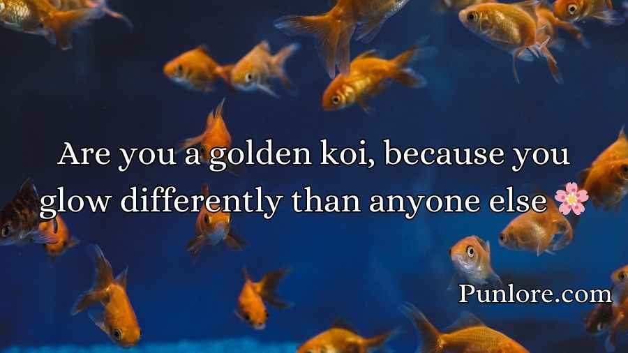 Goldfish Pick-Up Lines