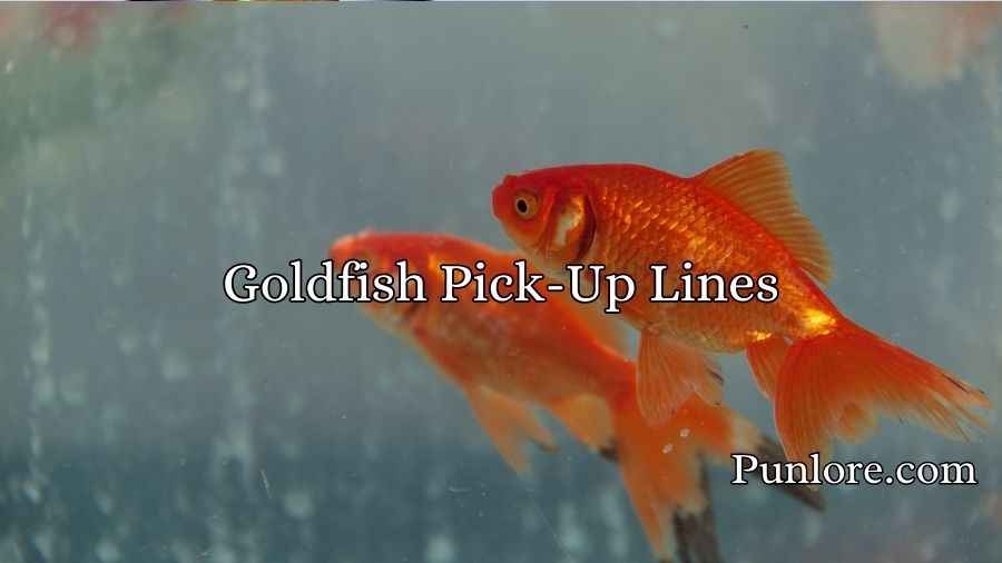 Goldfish Pick-Up Lines