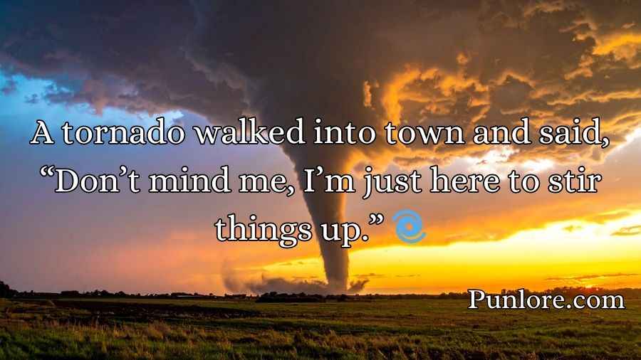 Tornado Jokes and Puns