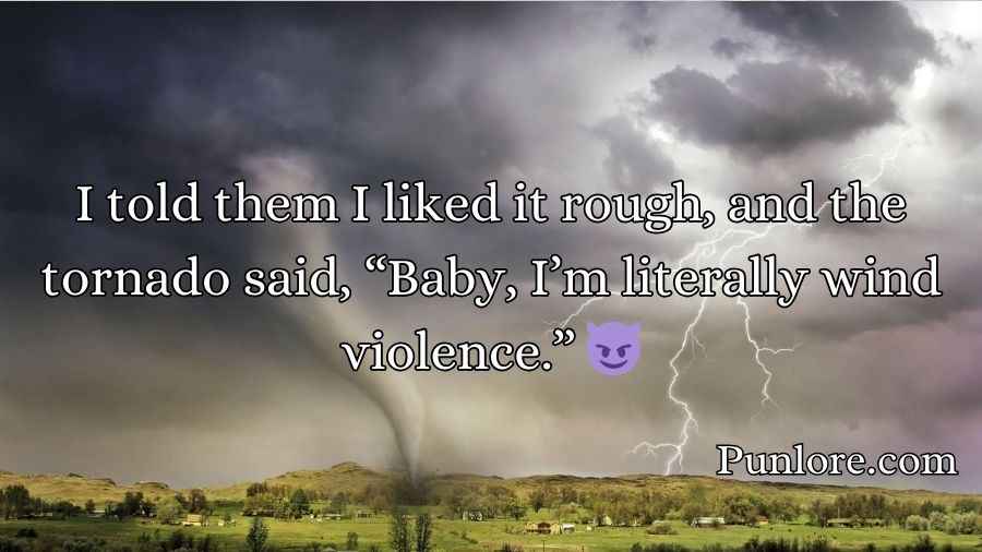 Tornado Jokes and Puns