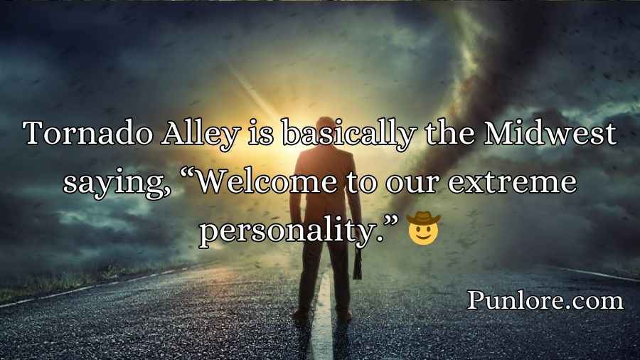 Tornado Jokes and Puns