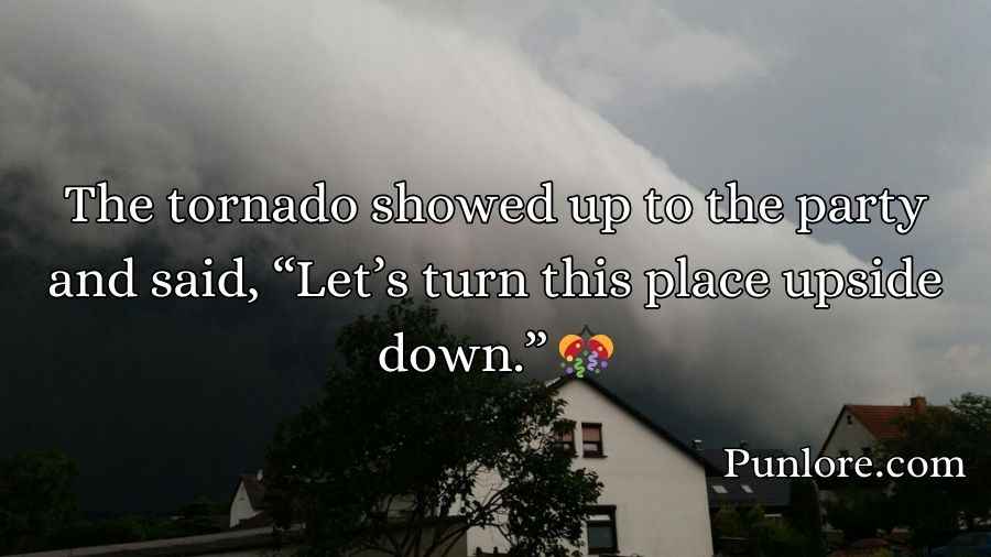 Tornado Jokes and Puns