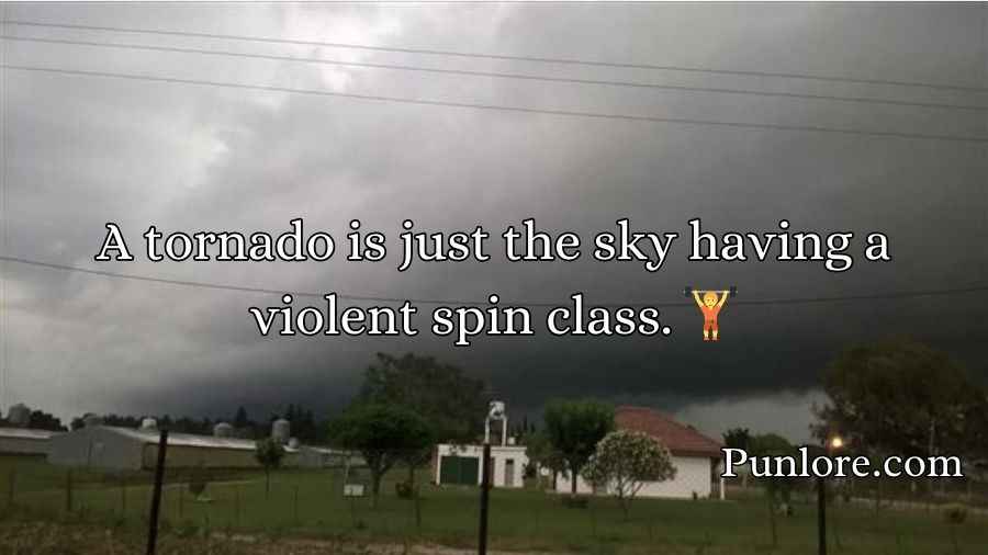 Tornado Jokes and Puns