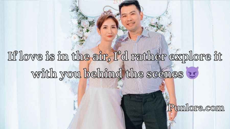 Wedding Pick Up Lines