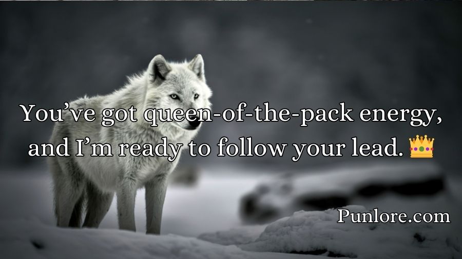 Wolf Pick Up Lines