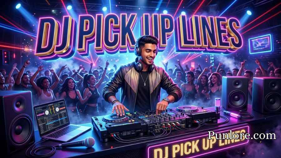 DJ Pick Up Lines