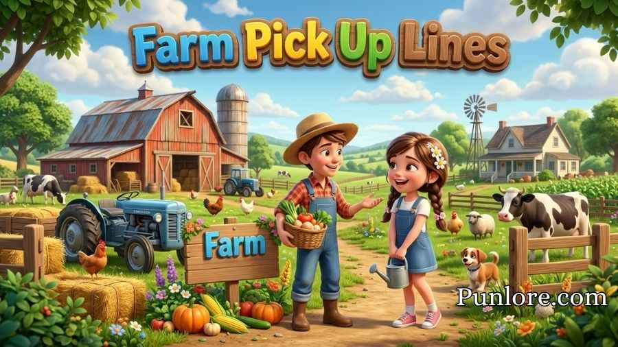 Farm Pick Up Lines