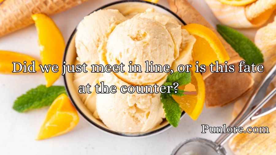 Ice Cream Pick Up Lines