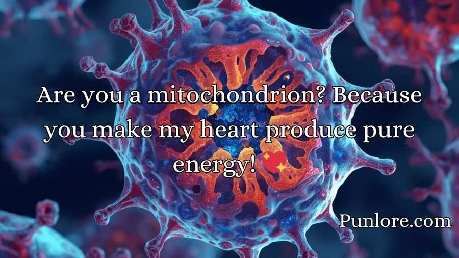 Mitochondria Pick Up Lines