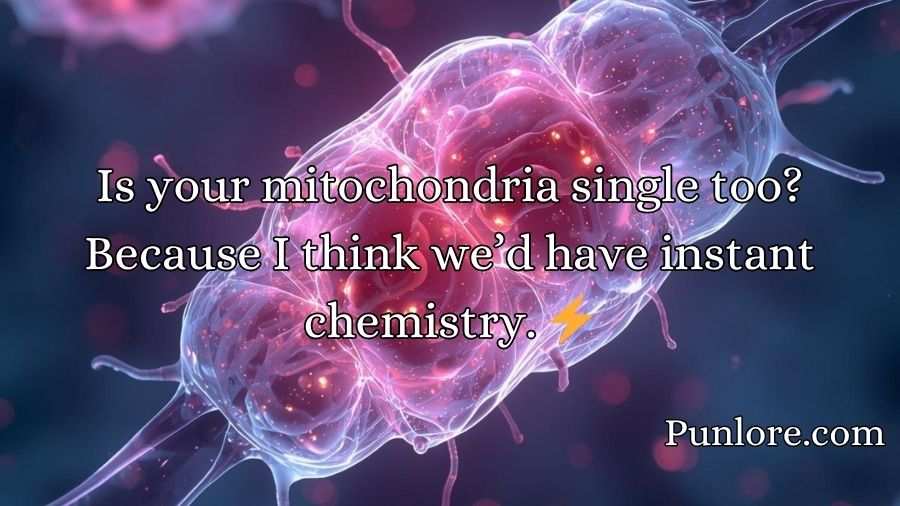 Mitochondria Pick Up Lines