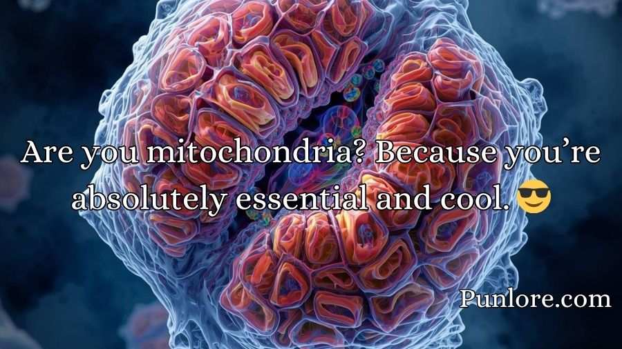 Mitochondria Pick Up Lines