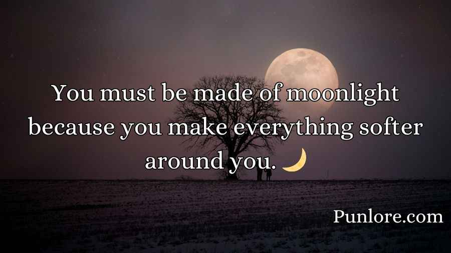 Moon Pick Up Lines