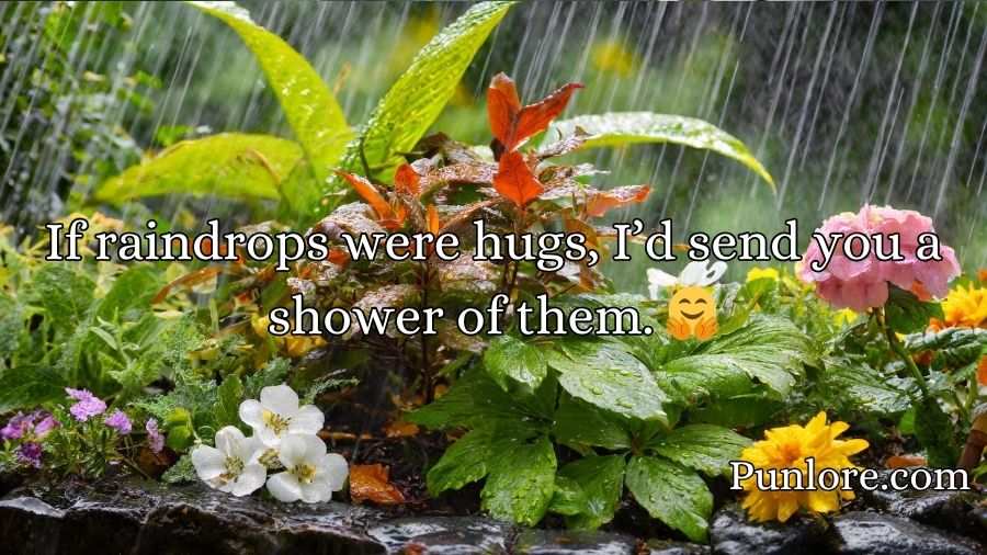 Rain Pickup Lines