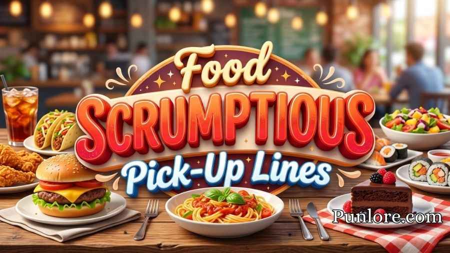 Scrumptious Food Pick-Up Lines