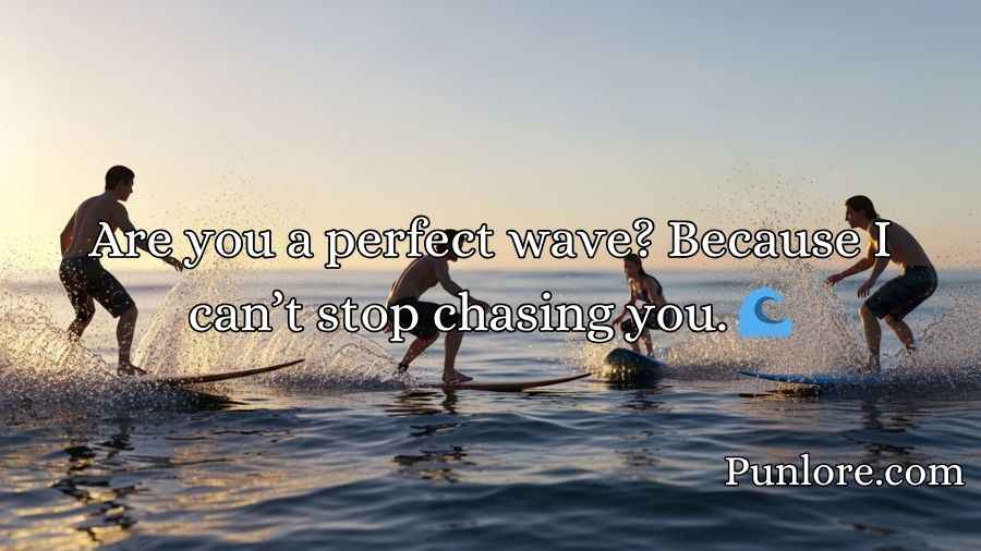 Surfing Pick Up Lines