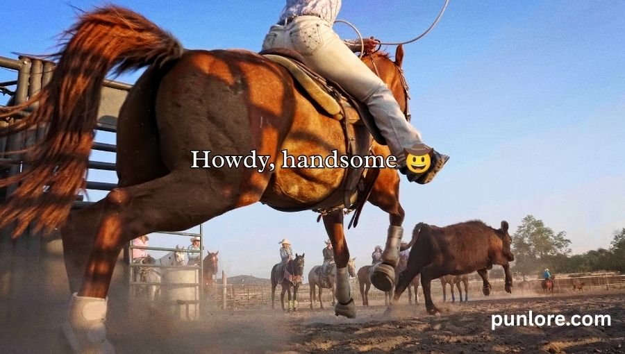 Cowgirl Pickup Line