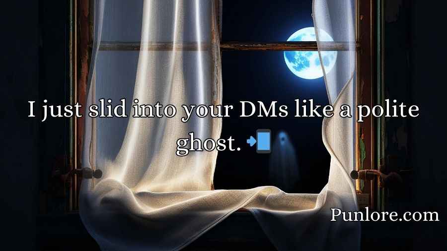 Ghost Pick Up Lines