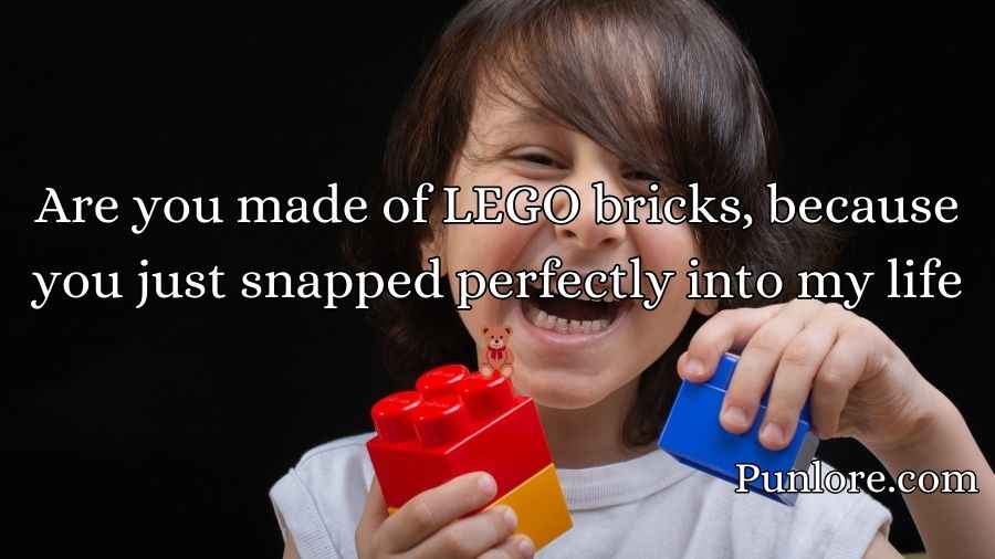 Lego Pick Up Lines and Rizz