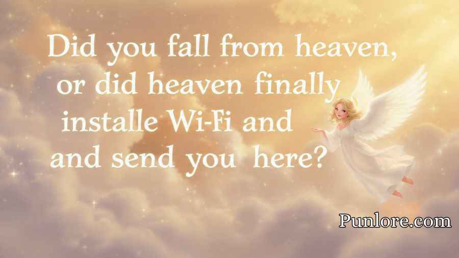 Angel Pickup Lines