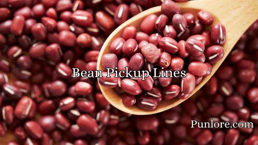 Bean Pickup Lines