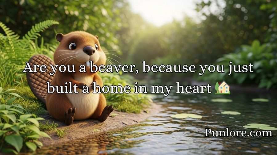 Beaver Pick Up Lines