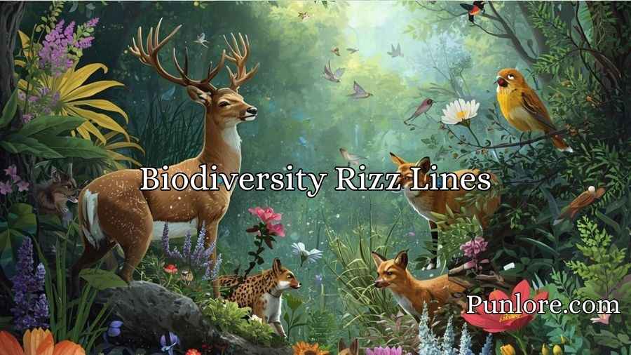 Biodiversity Rizz Lines