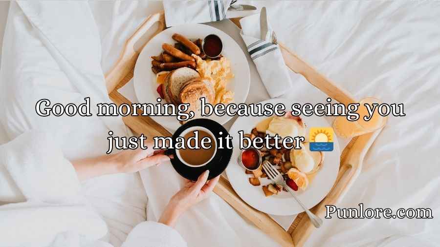 Breakfast Pick Up Lines