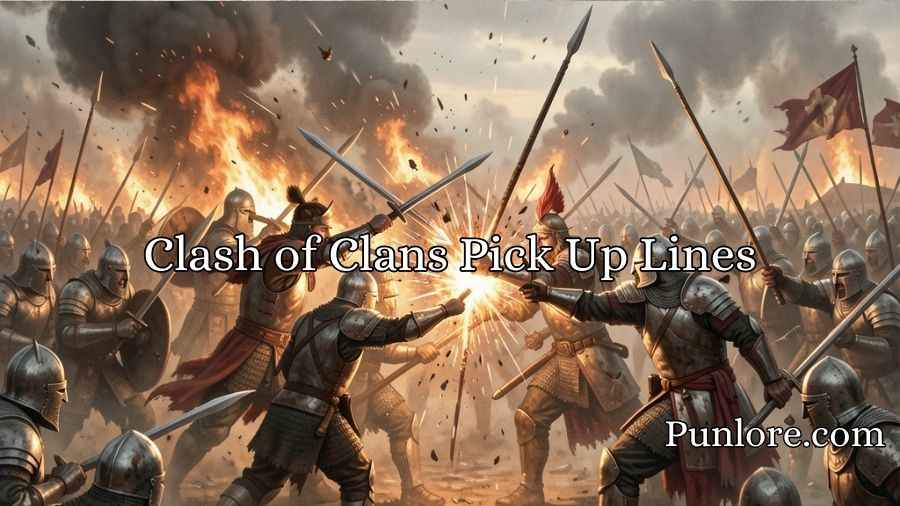 Clash of Clans Pick Up Lines