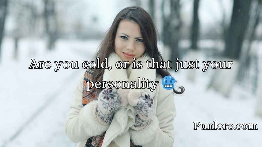 Cold Pick Up Lines