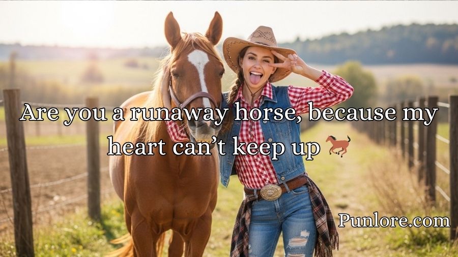 Cowgirl Pickup Line