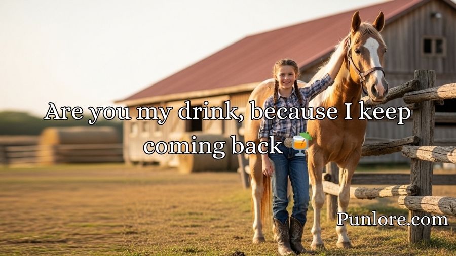 Cowgirl Pickup Line