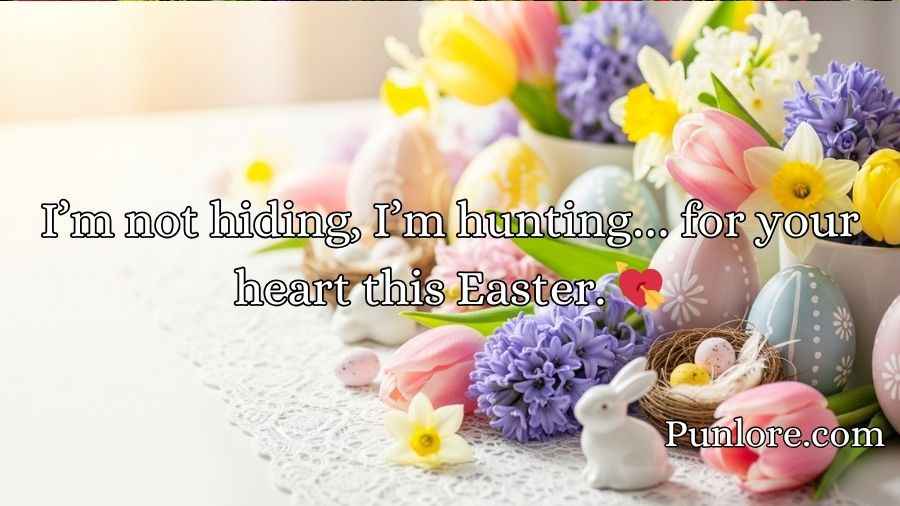 Easter Pick Up Lines