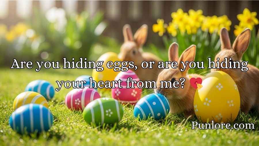 Easter Pick Up Lines