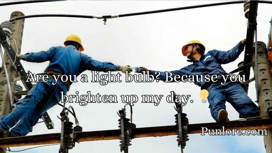 Electricity Pick Up Lines