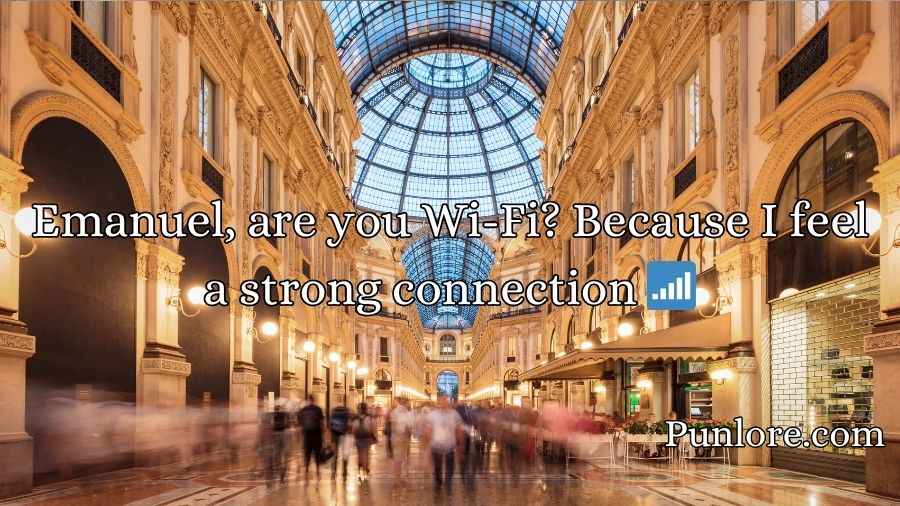 Emanuel Pickup Lines