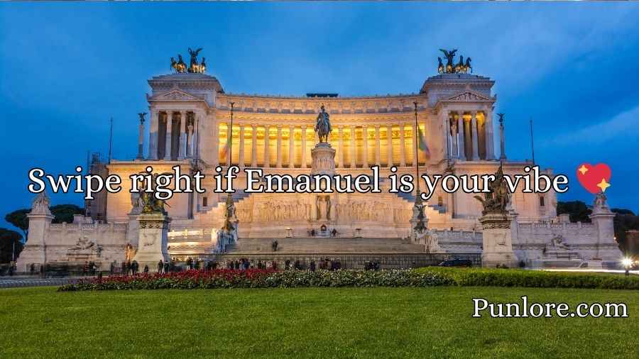 Emanuel Pickup Lines