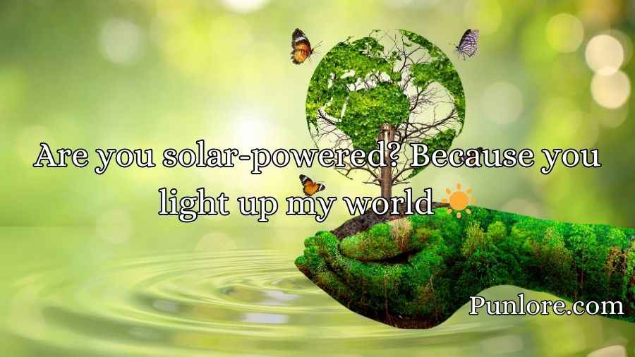 Environment Pick Up Lines