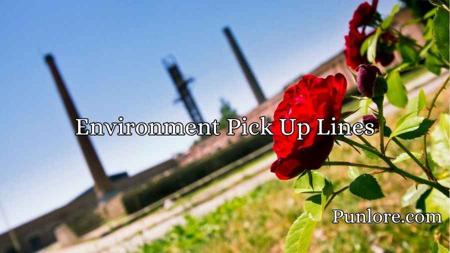Environment Pick Up Lines