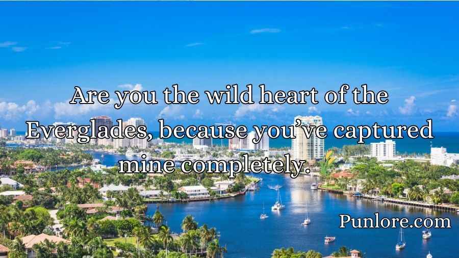 Florida Pick Up Lines