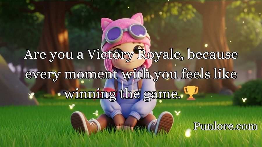 Fortnite Pickup Line